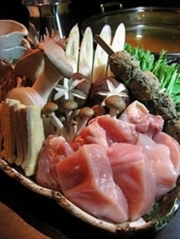 忘・新年会 地鶏鍋コース 6,000円（税込）※12月のご予約より承ります